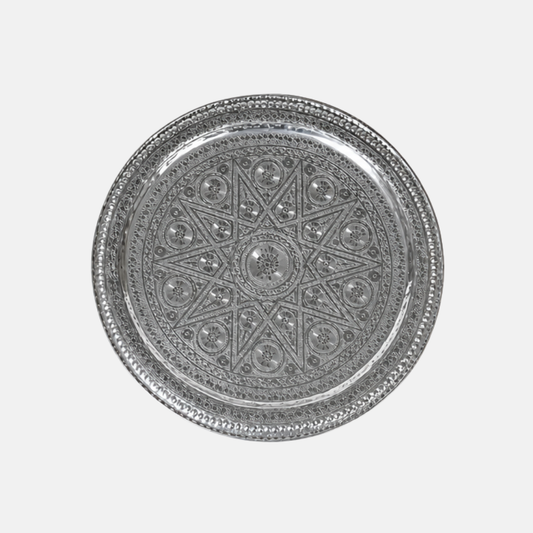 Antique Aluminium Plate XL