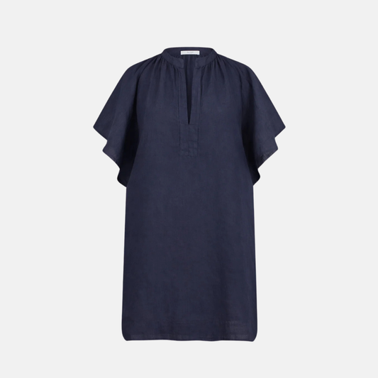 vina linen dress