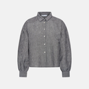sarah short thin stripe blouse