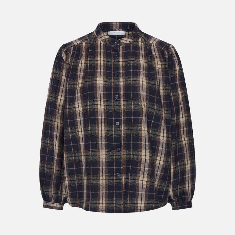 jagger check blouse