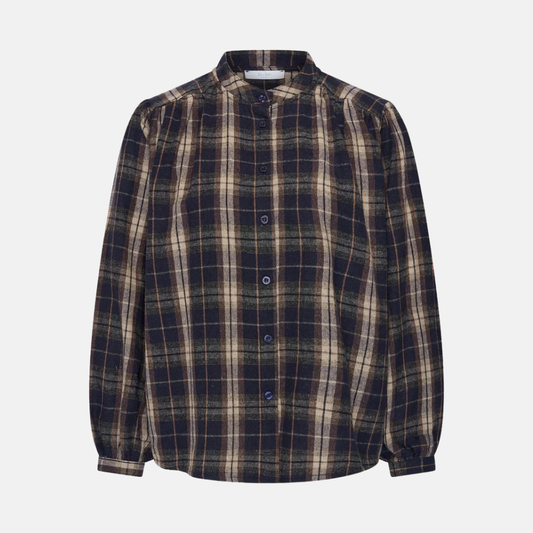 jagger check blouse