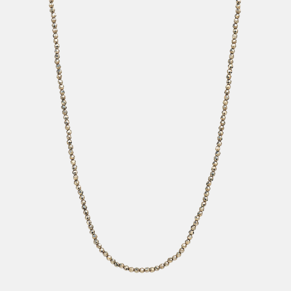 Pyrite Gemstone Necklace