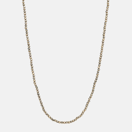 Pyrite Gemstone Necklace