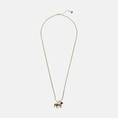 Load image into Gallery viewer, Wild Elephant Lapis Lazuli Necklace GP
