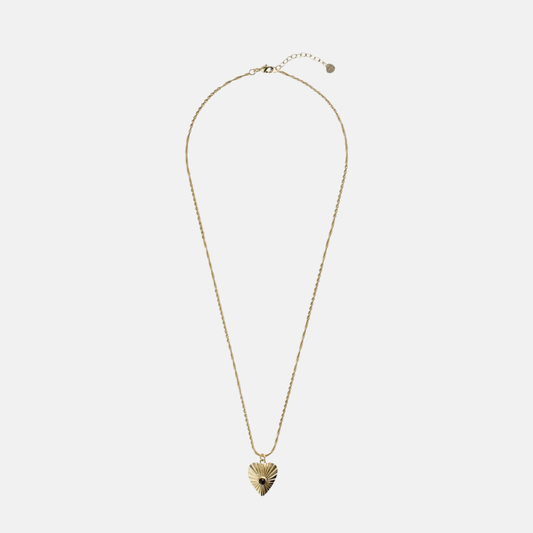 Ignite Garnet Necklace GP