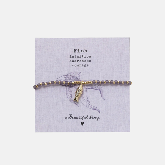Untamed Fish Moonstone Bracelet GP