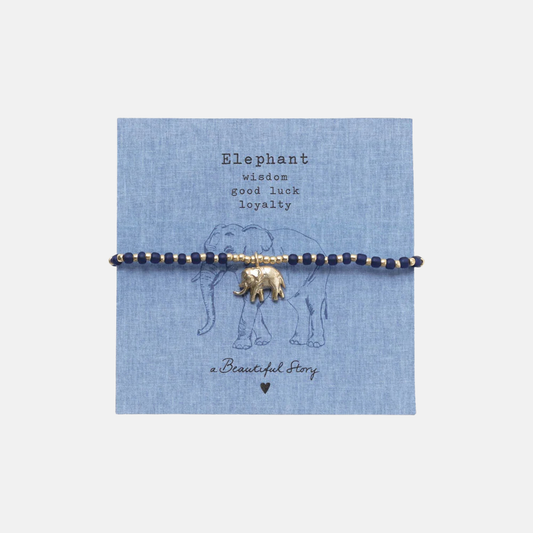 Untamed Elephant Lapis Lazuli Bracelet GP