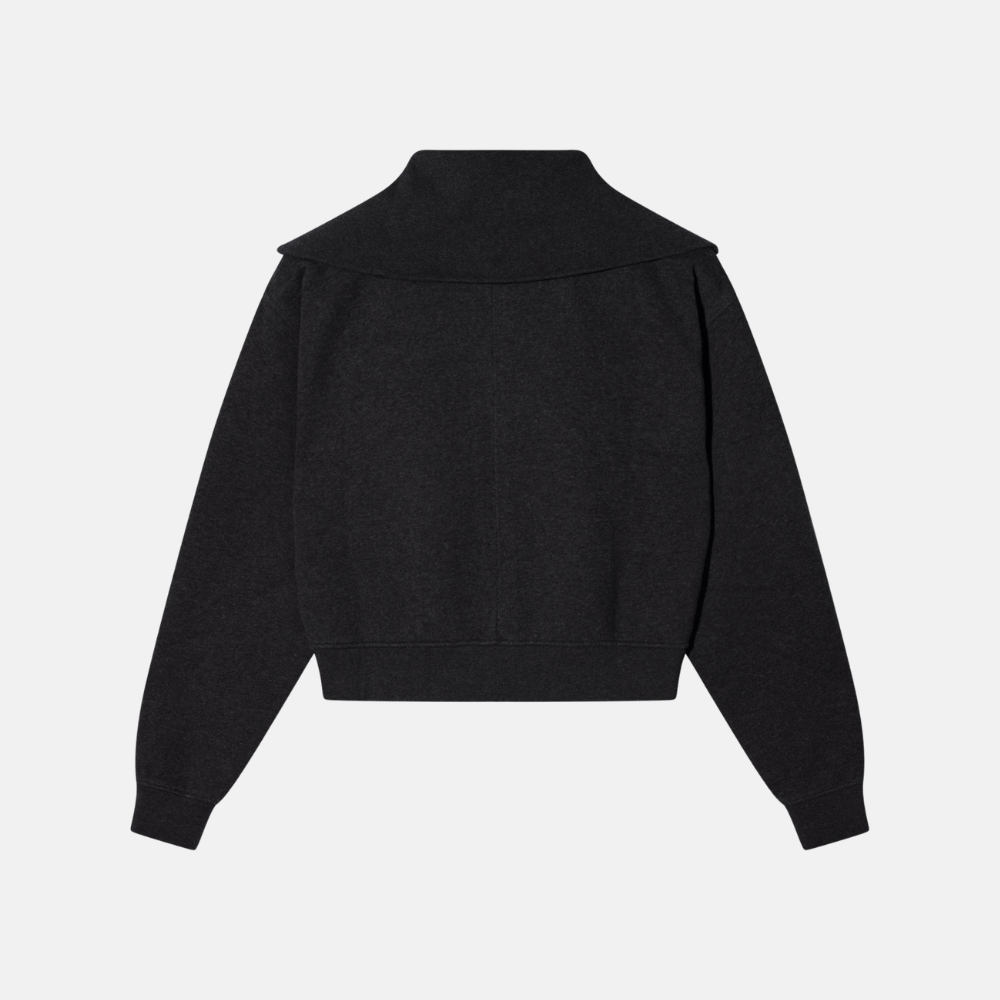zip cardigan fleece