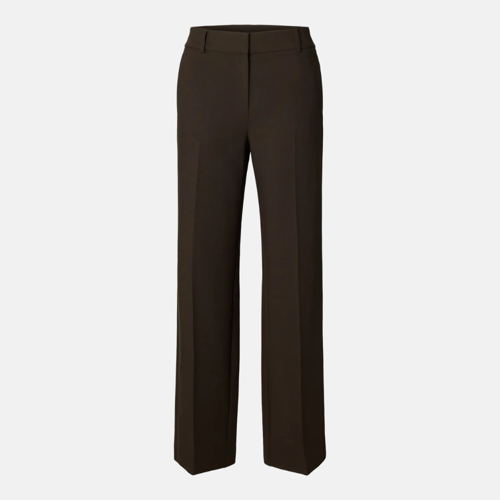 SLWRITA MW WIDE PANT MEL NOOS DELICIOSO