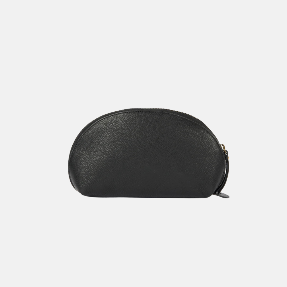 Make up Case Medium Black Soft Grain
