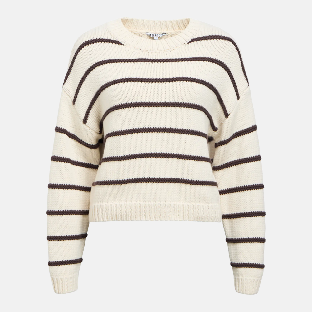 OBJODA L/S LO KNIT PULLOVER 143