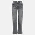 Load image into Gallery viewer, OBJSAVA ELLEN MW STRAIGHT TWL JEANS NOOS
