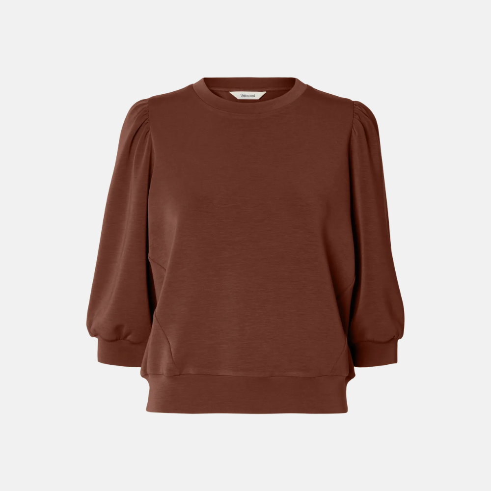 SLFTENNY 3/4 SWEAT TOP NOOS