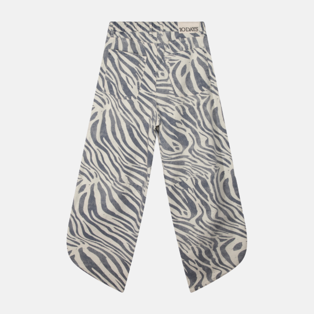 western pants zebra