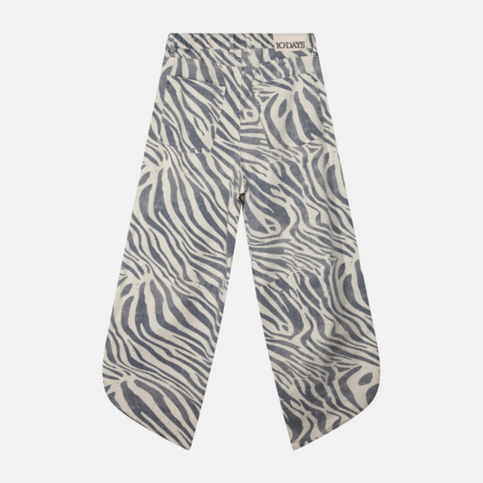 western pants zebra