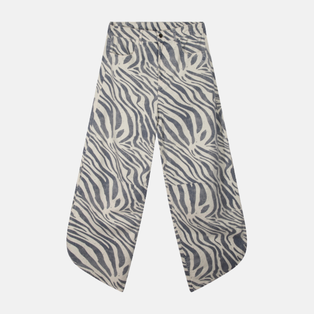 western pants zebra