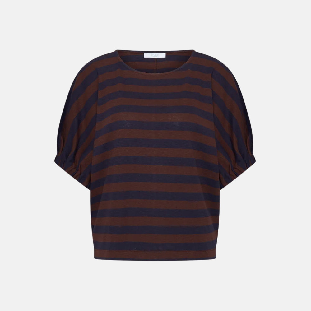 merle big stripe top