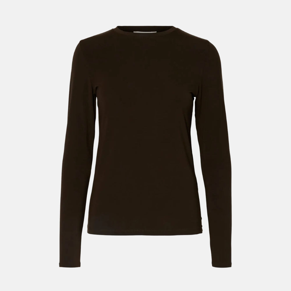 SLFMANJA LS O-NECK NOOS