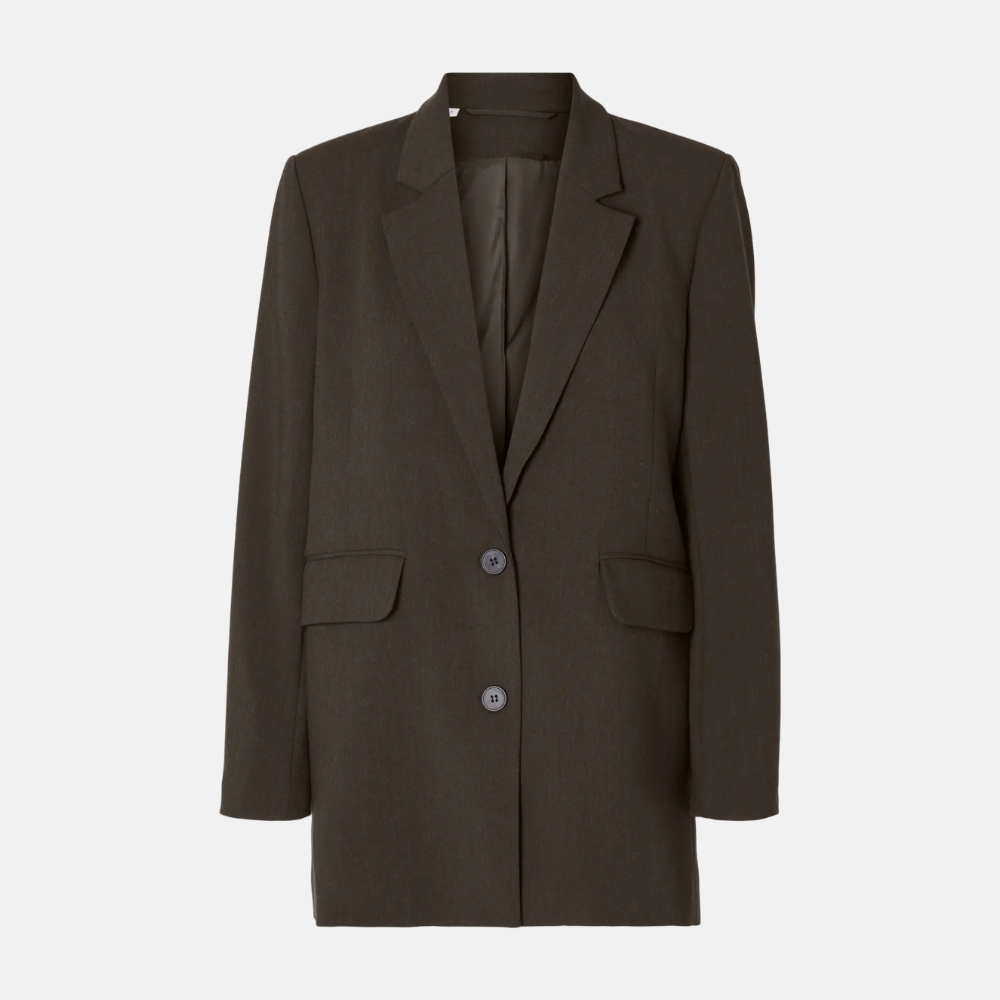 SLWRITA LS RELAXED BLAZER MEL NOOS DELICIOSO