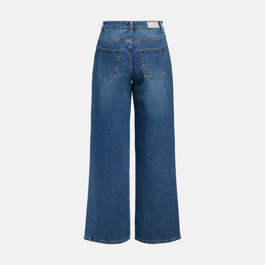 OBJRIO MAE MW WIDE JEANS NOOS