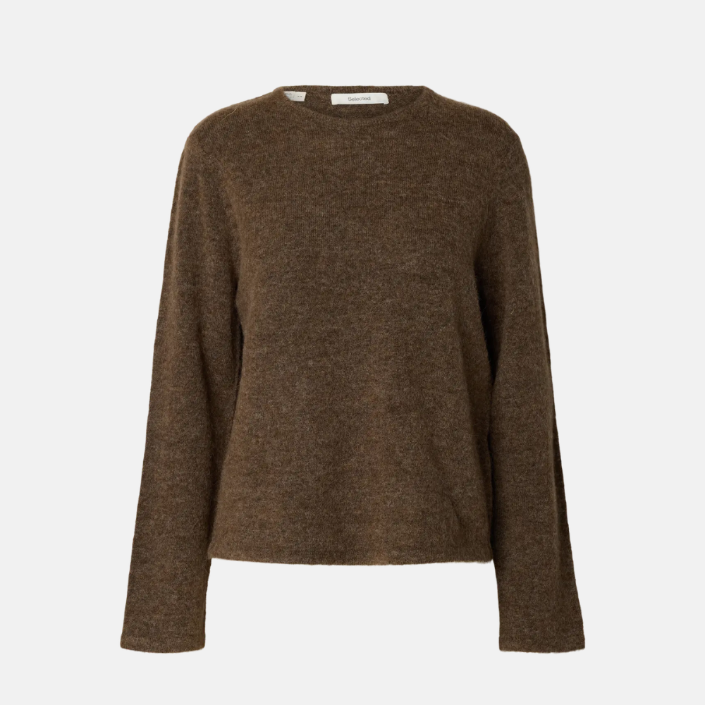 SLWLULU NEW LS KNIT O-NECK NOOS