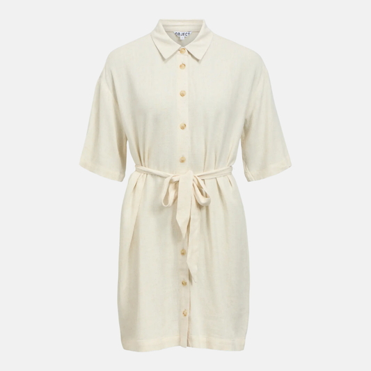 OBJSANNE 2/4 LO SHIRT DRESS NOOS