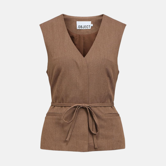 OBJLISA RE TIE WAISTCOAT NOOS