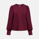 OBJANDREA RE L/S O-NECK TOP NOOS