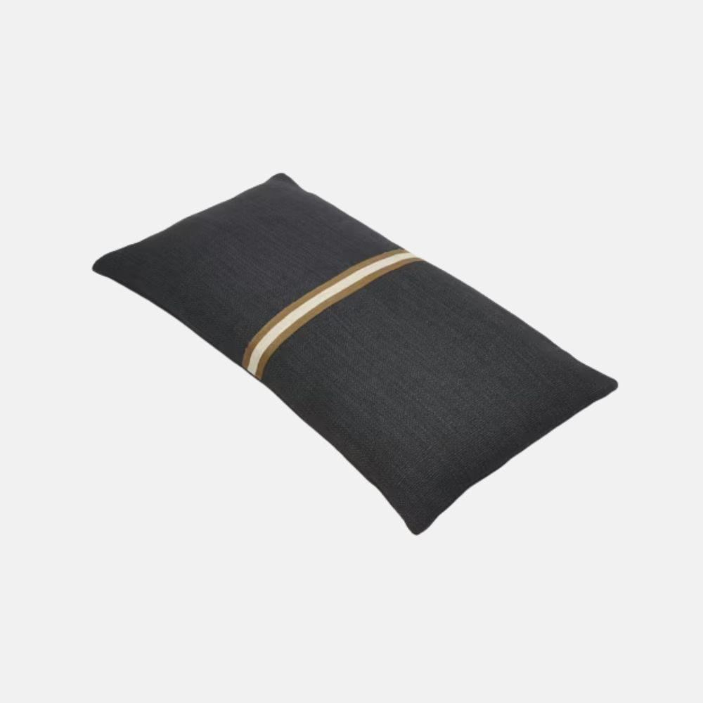 Kussenhoes Jasper faded Black