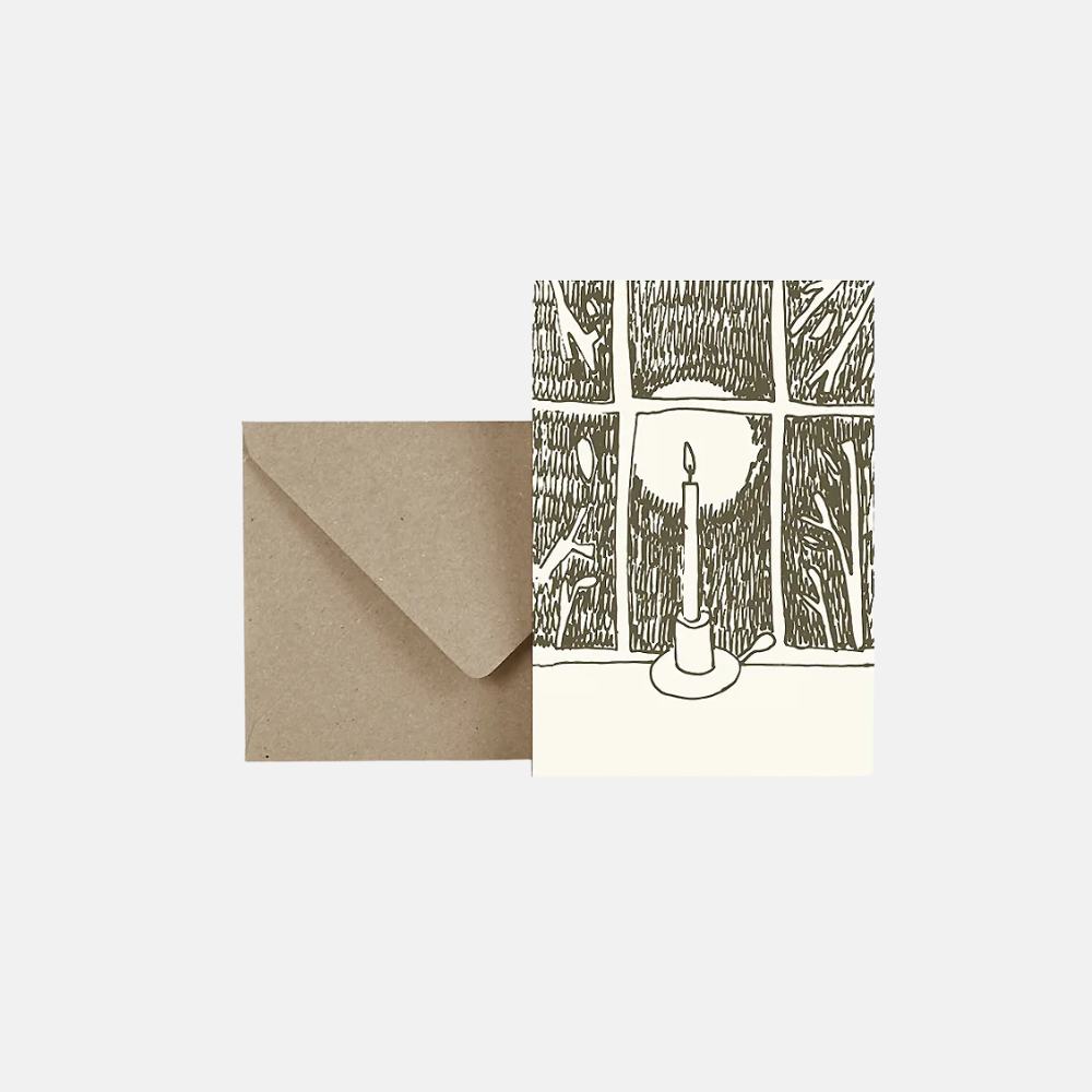 Candle - Postcard