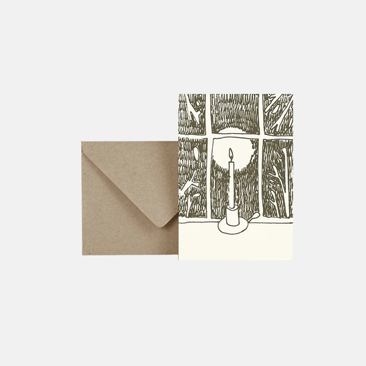 Candle - Postcard