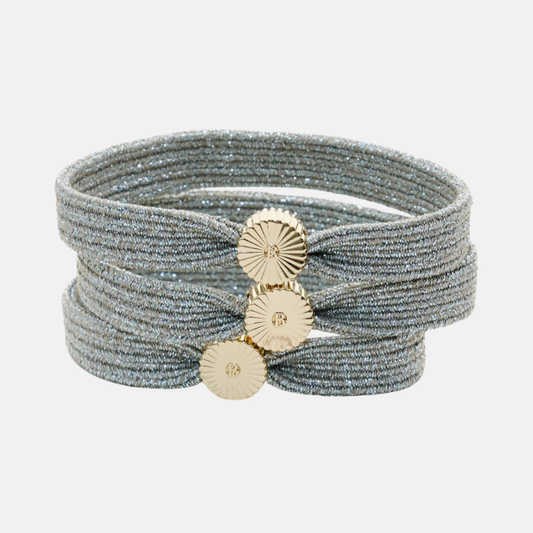 Hairtie Flat Silver Dream