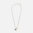 Load image into Gallery viewer, Wild Hummingbird Citrine Necklace GP
