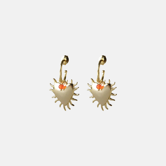 Intense Carnelian Earrings GP