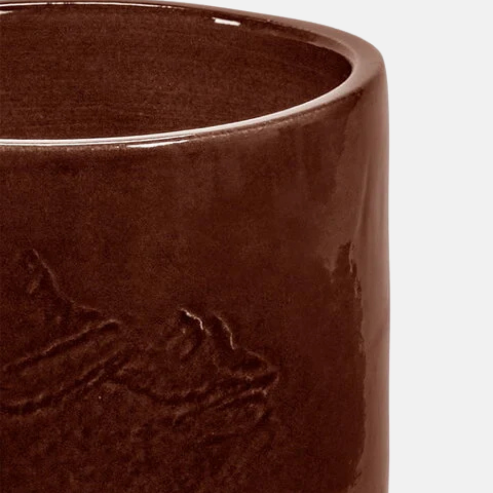 Flower Pot 04 Brown Vaso
