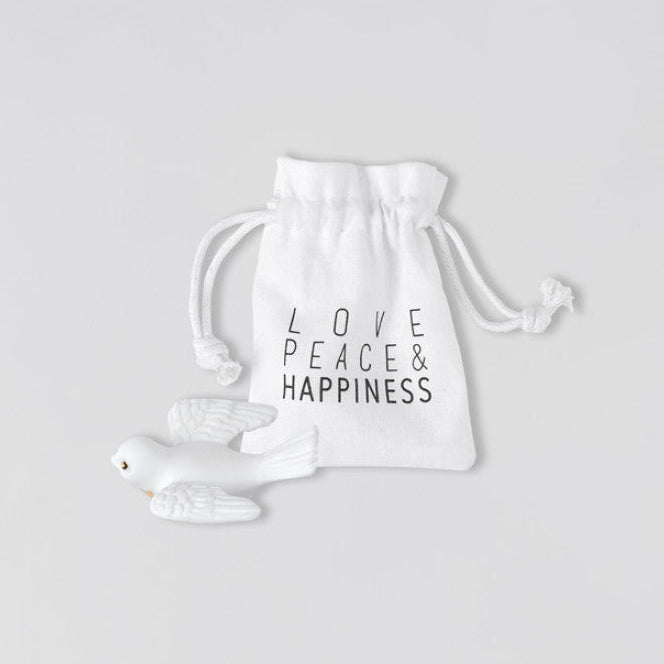 Lucky Charm Love Peace-Dove