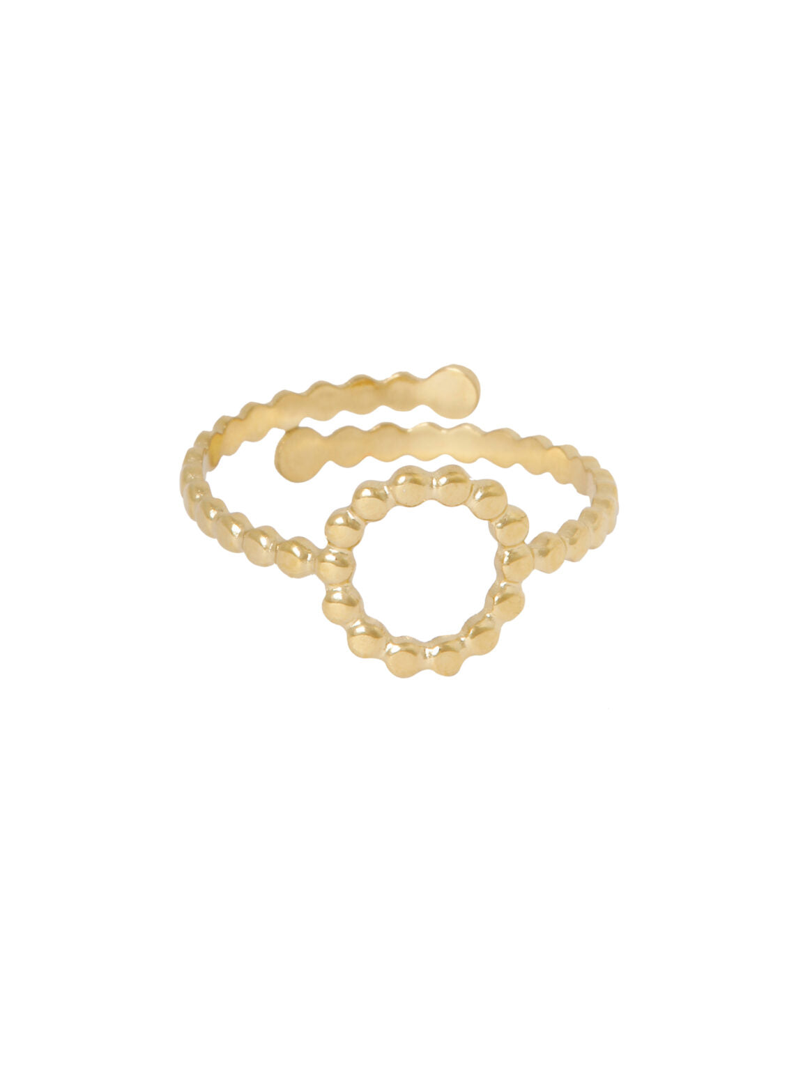 Ring small balls rond