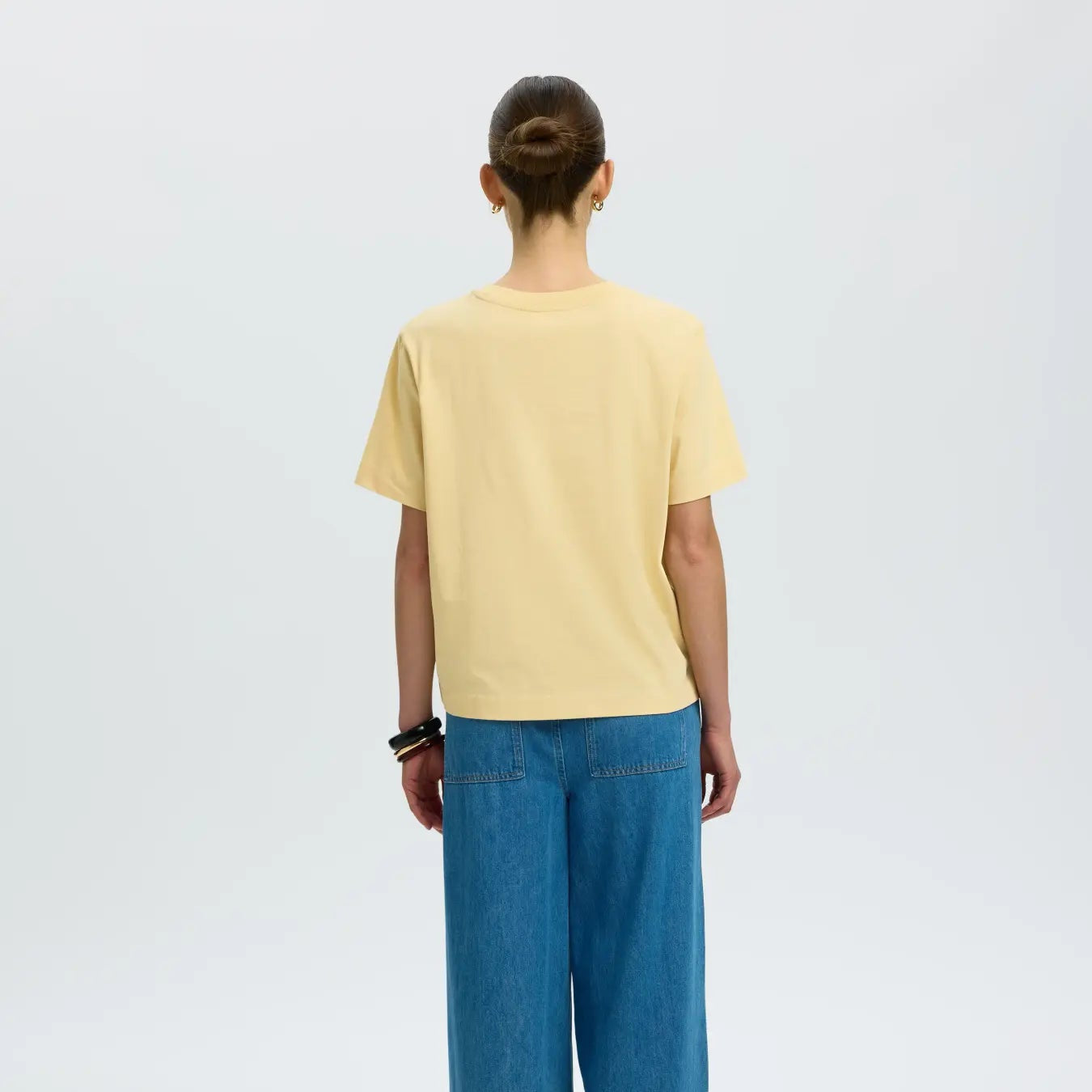 SLFESSENTIAL SS BOXY TEE NOOS
