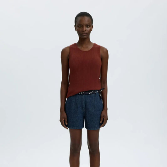 SLFHANNY HW MINI DENIM SHORTS