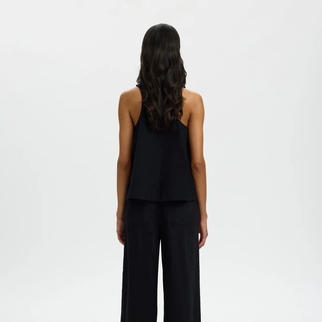 SLFLUISA SL LINEN BLEND TOP NOOS