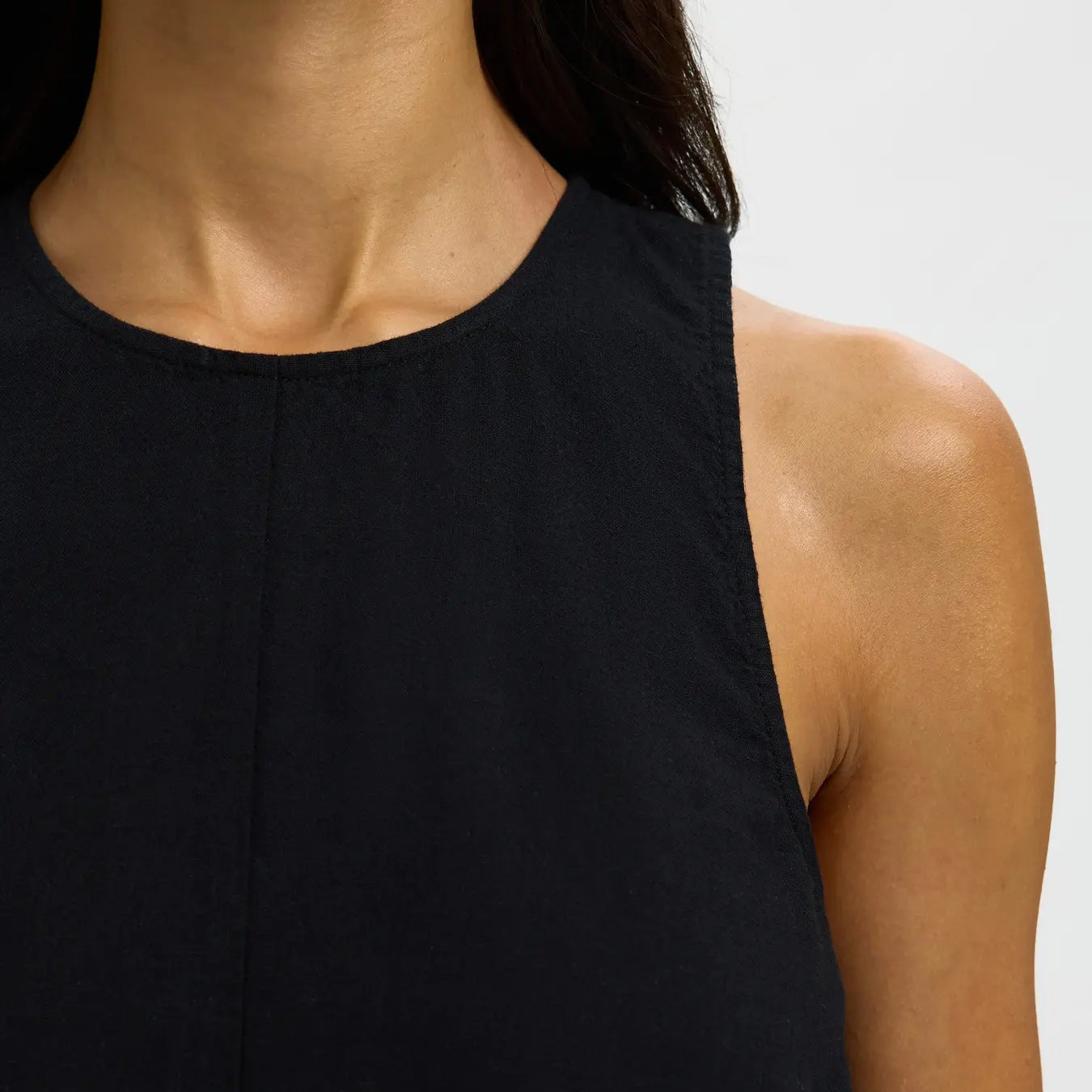 SLFLUISA SL LINEN BLEND TOP NOOS