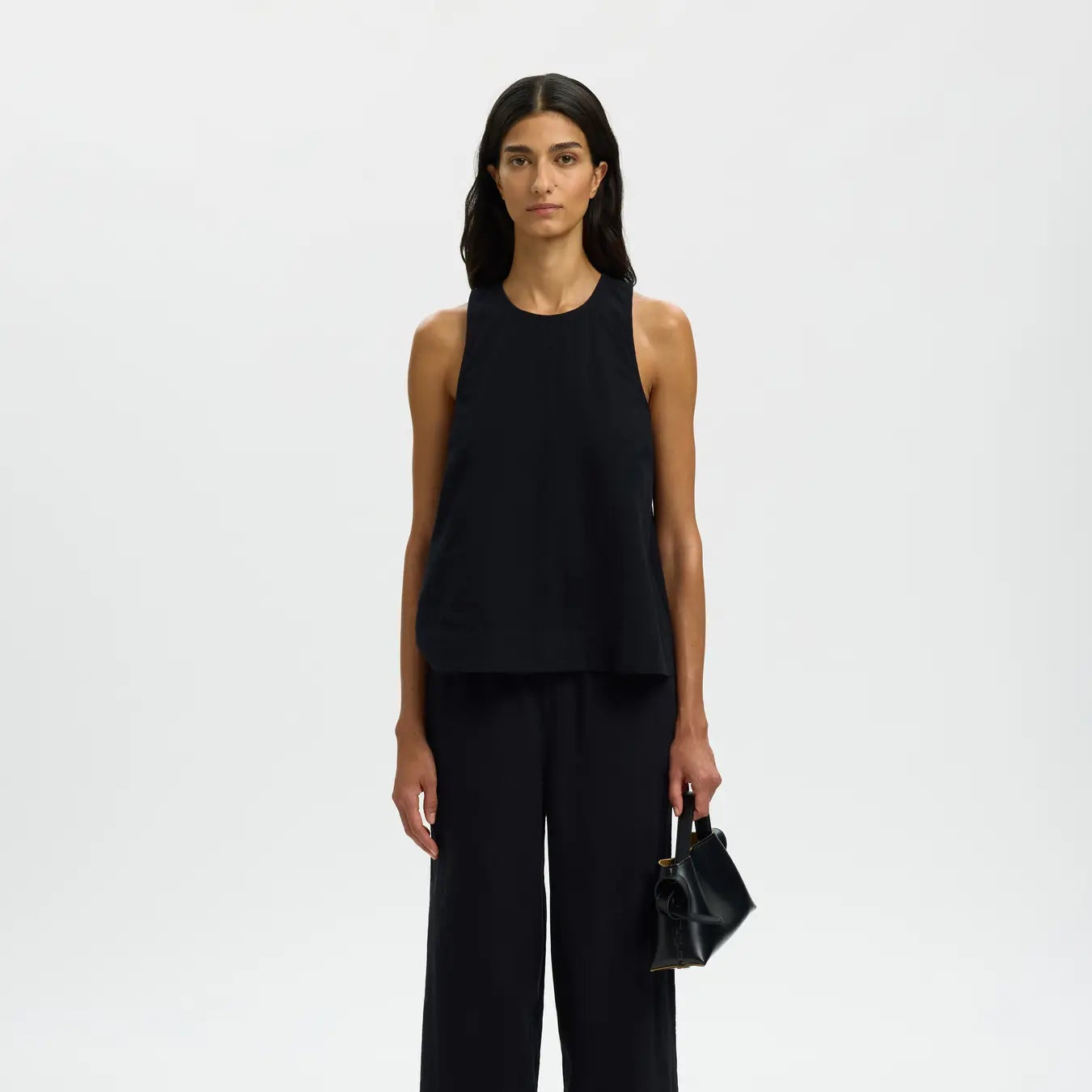 SLFLUISA SL LINEN BLEND TOP NOOS