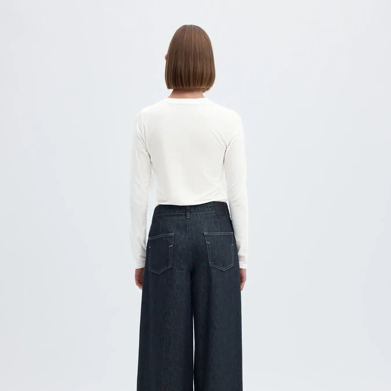 SLFMANJA LS O-NECK NOOS