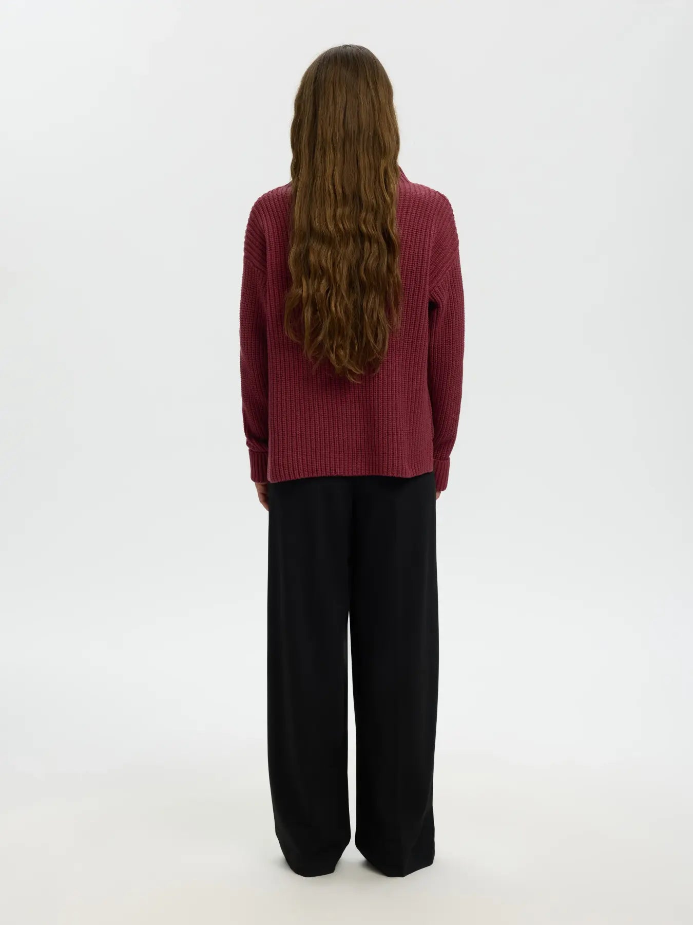 SLFSELMA SUS LS KNIT PULLOVER NOOS
