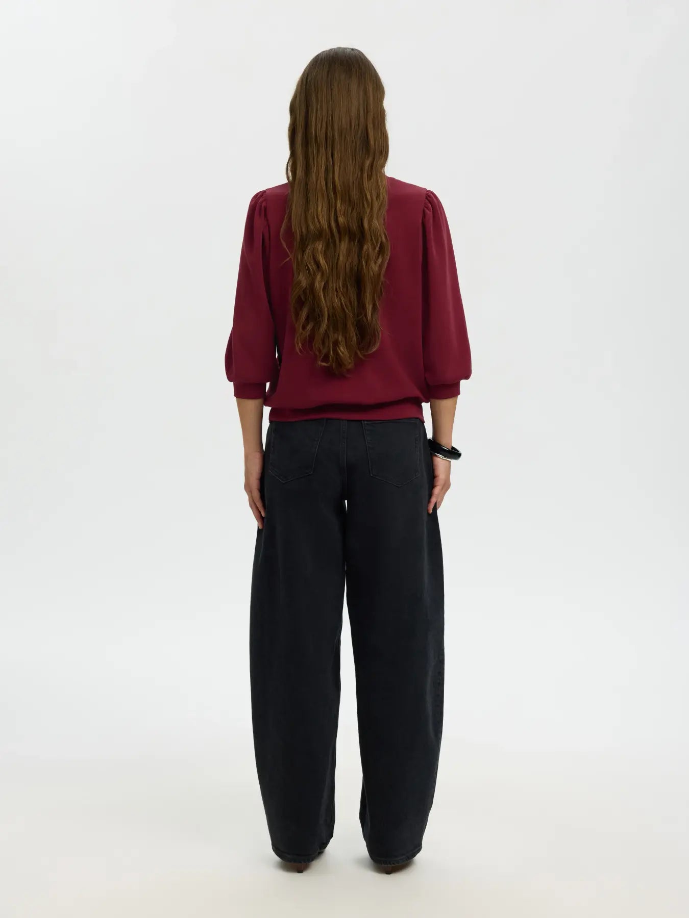 Puff SLEEVE SWEATSHIRT
