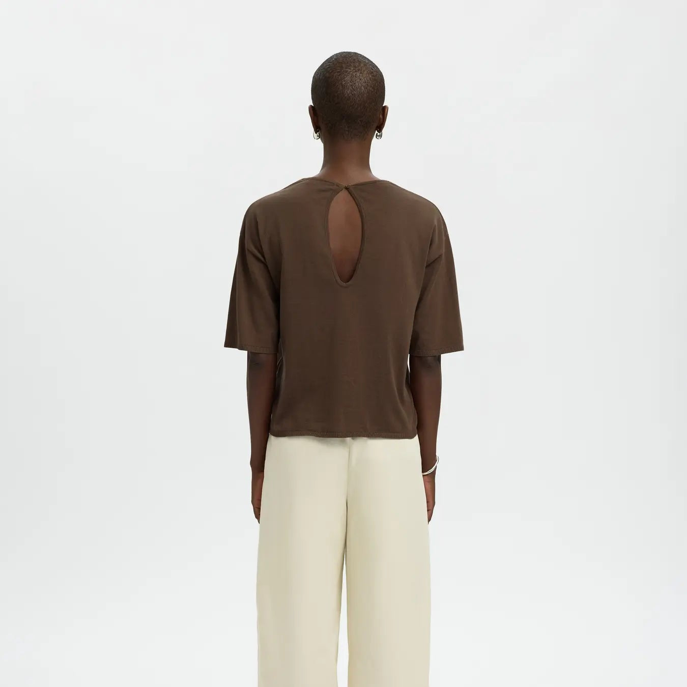 SLFTOLEDO 2/4 KNIT O-NECK NOOS