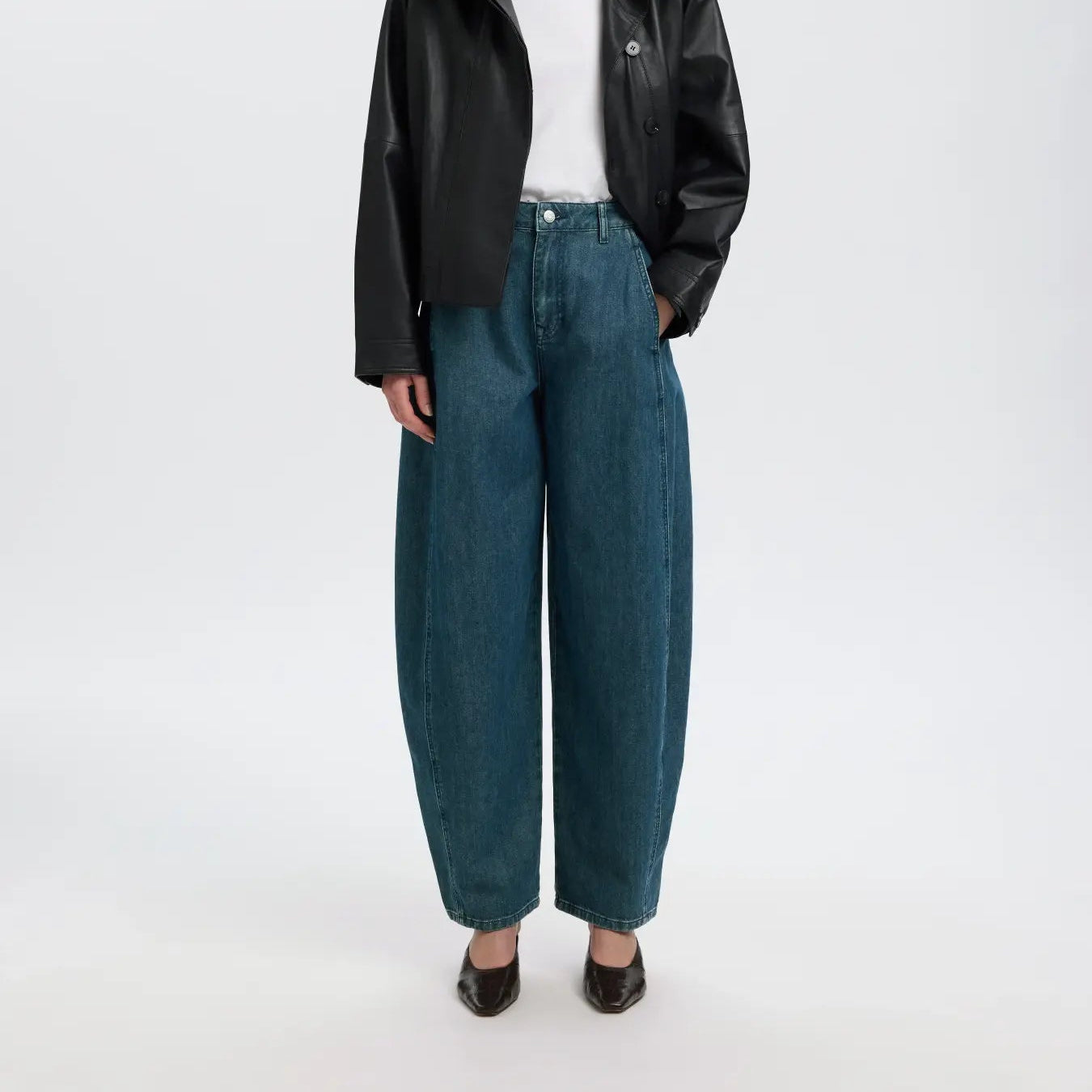 SLWBARREL RELAXED BELLA HW JEANS