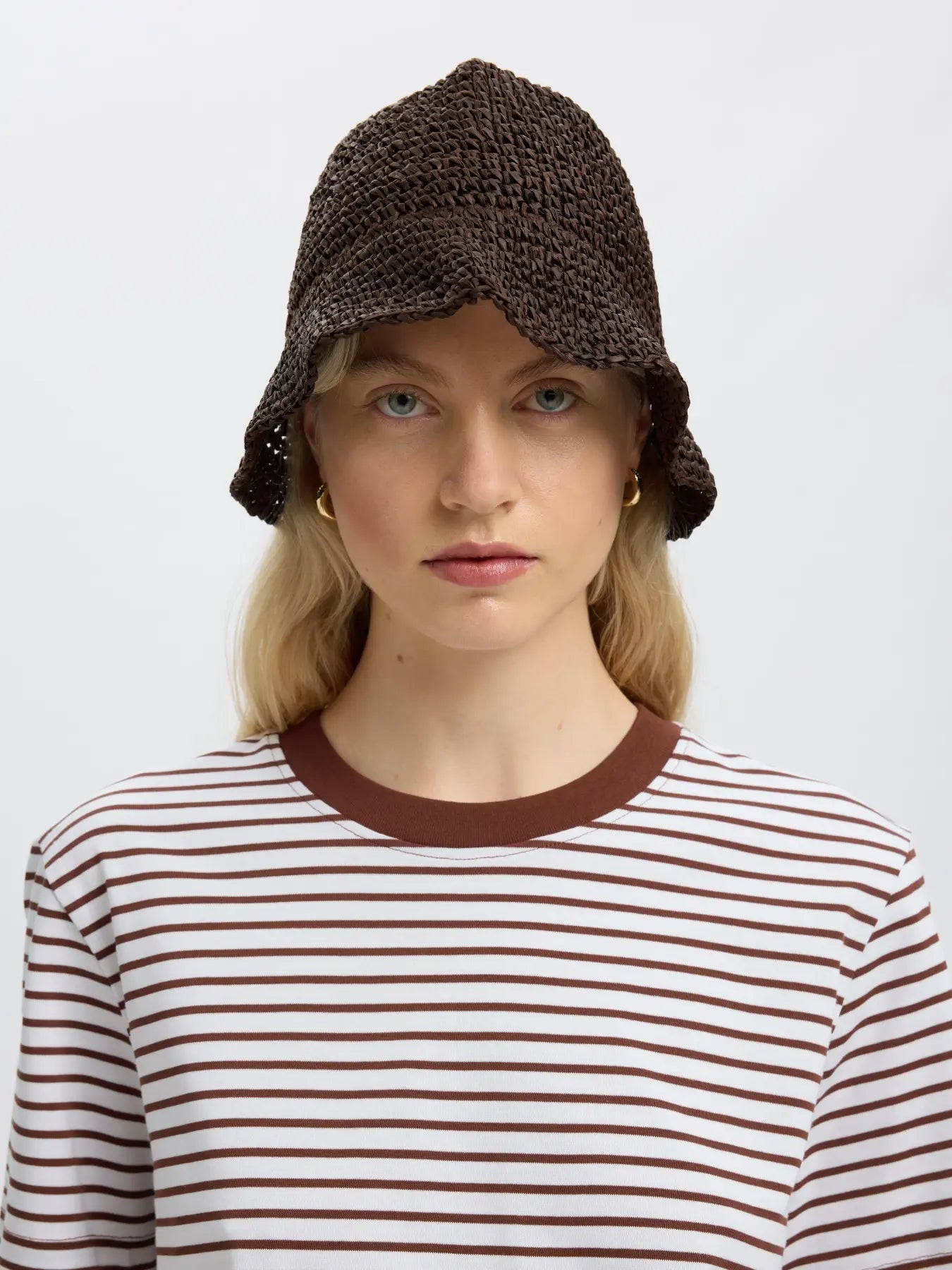 SLWESSENTIAL SS STRIPED BOXY TEE NOOS