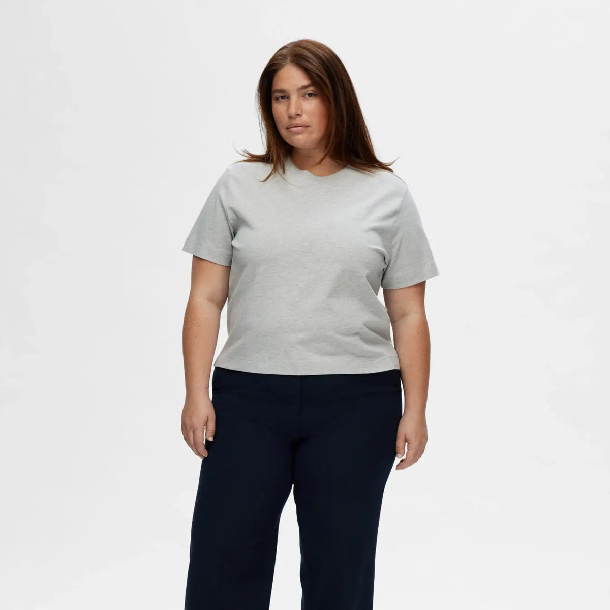 SLFESSENTIAL SS BOXY TEE NOOS