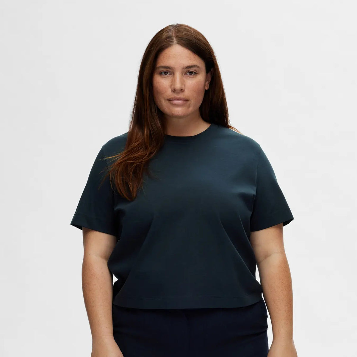 SLFESSENTIAL SS BOXY TEE NOOS